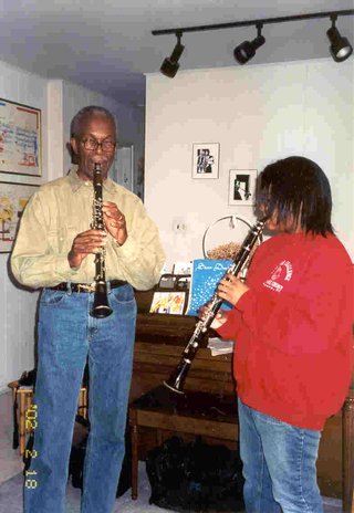 Practicing With Grandpa